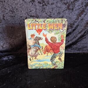 Little Men by Louisa May Alcott | 1955 | Vintage Illustrated Classic Book